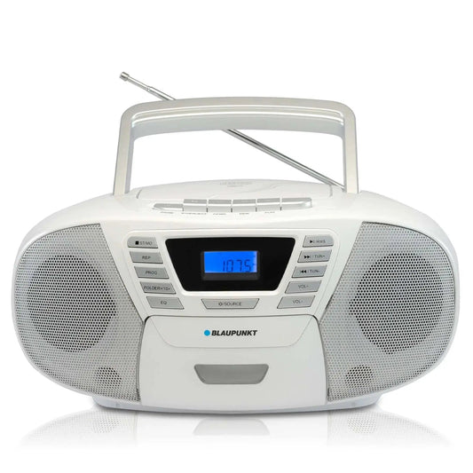 Blaupunkt BOOMBOX MIT CD PLAYER FÜR KINDER | B 120 White