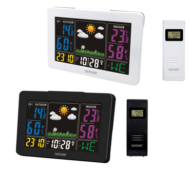 Denver WS-540 Funk-Wetterstation mit Farbdisplay