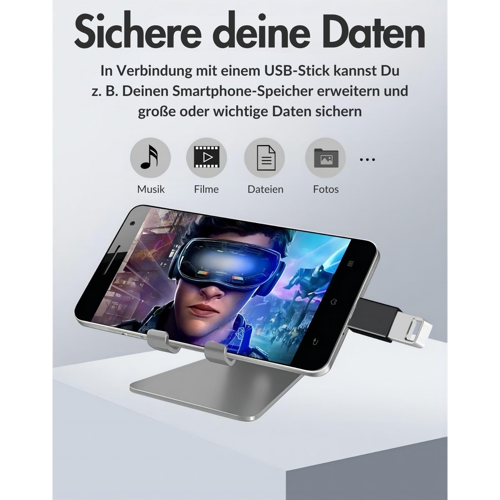 MonkeyTEC USB-C auf USB 3.0 Adapter für Macbook iPhone