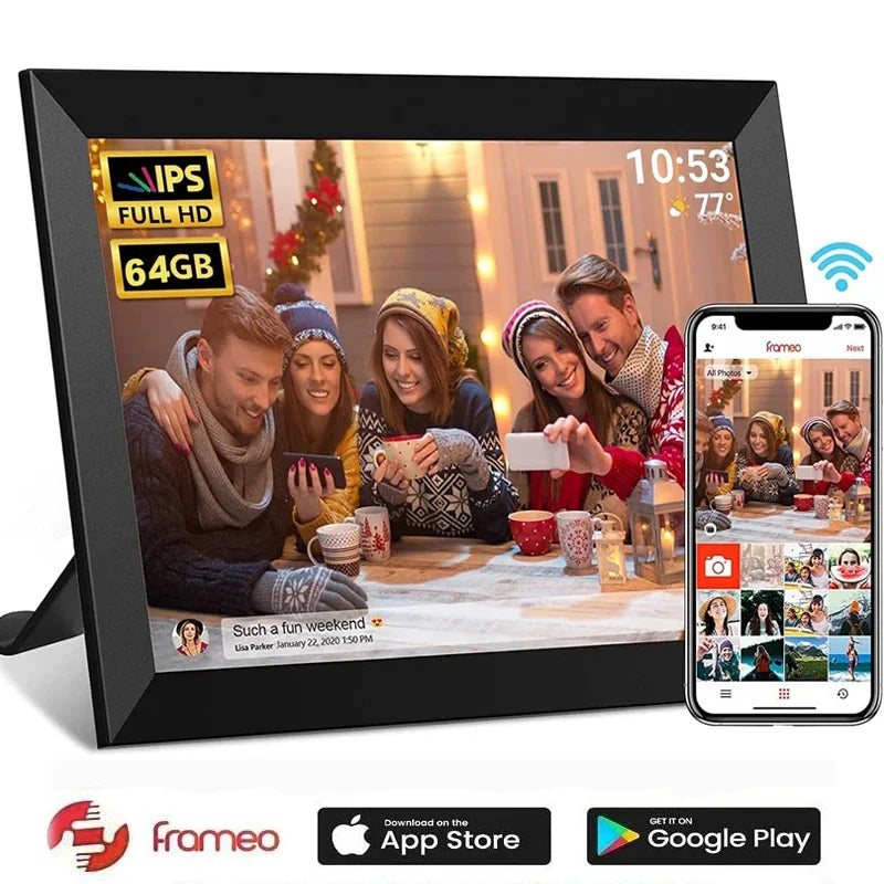 Frameo Wifi Digital Photo Frame 10.1 Inch 32GB/64GB Smart