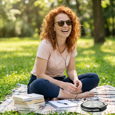 Soundmaster CD9220 tragbarer CD-Player im Discman-Stil