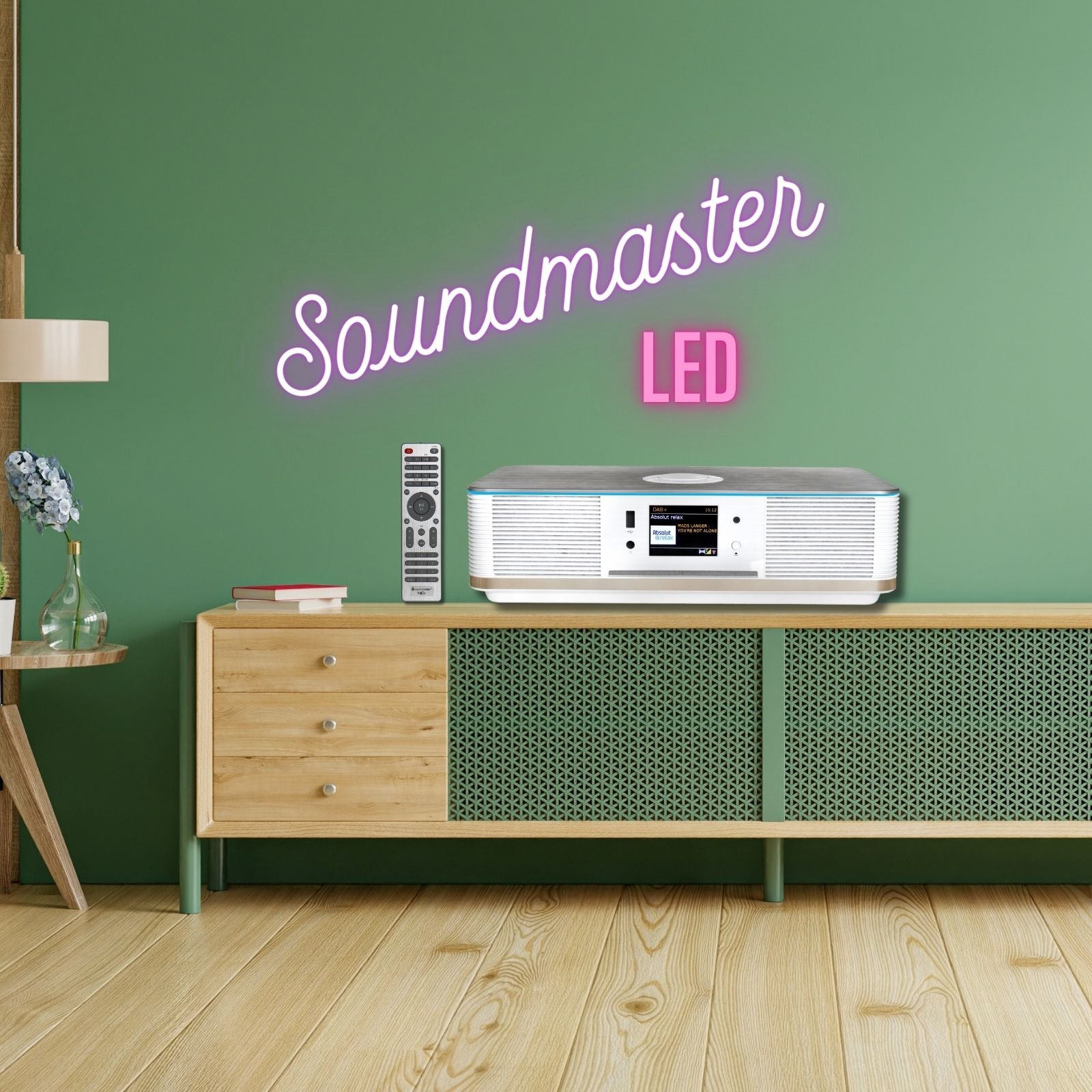 Soundmaster HighLine ICD2023WE Internetradio Kompaktanlage
