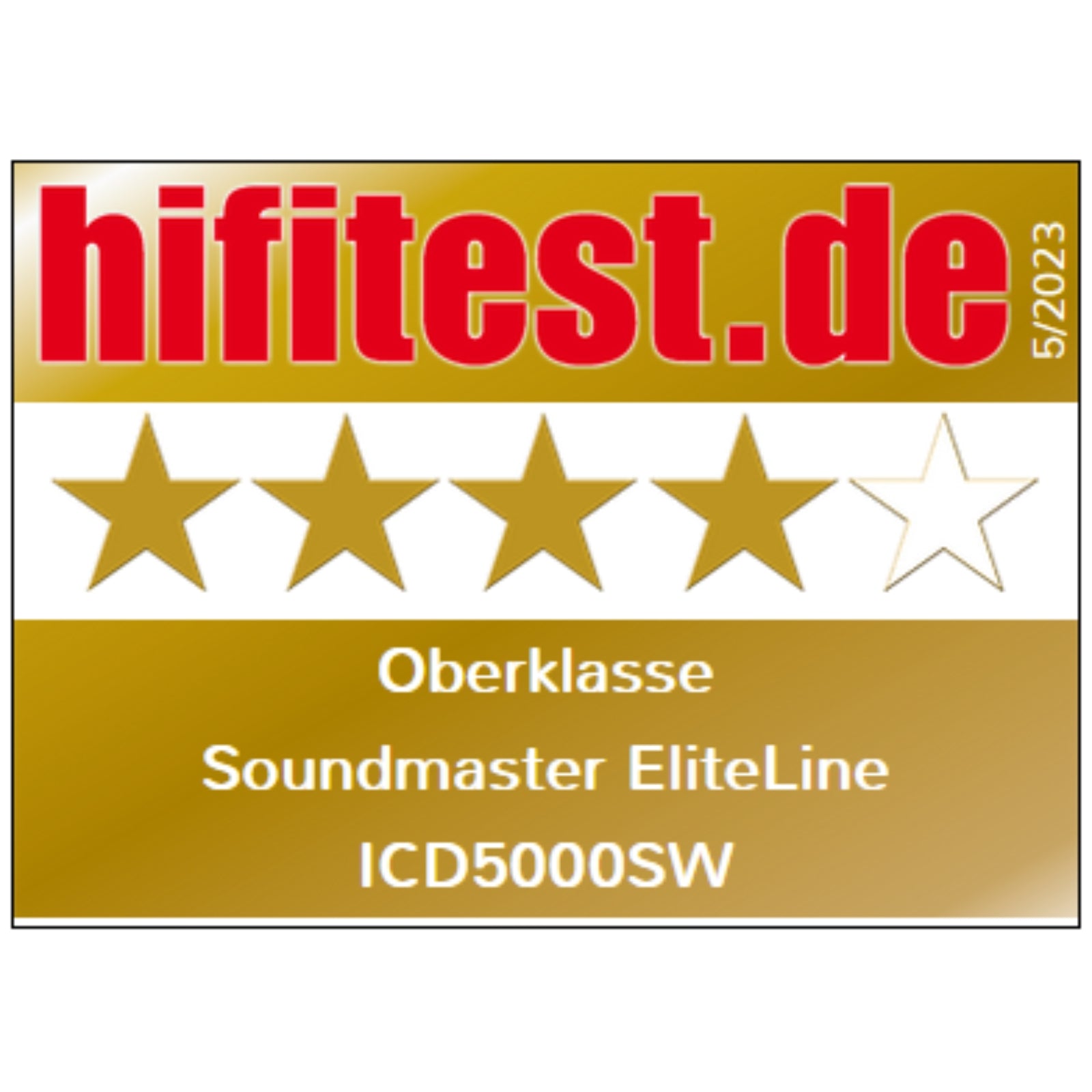 Soundmaster EliteLine ICD5000SW stereo system Internet radio CD player WLAN DAB+ FM radio USB AUX optical input Undok app control Spotify 2 x 50 watts RMS