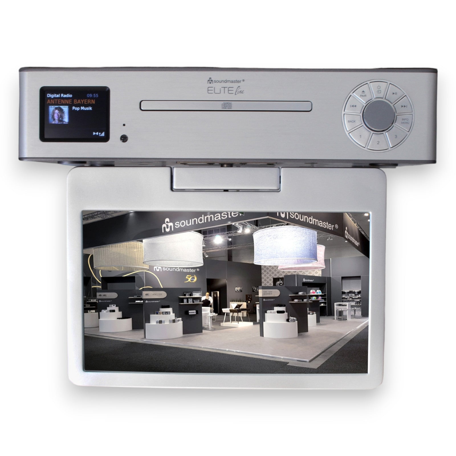 Soundmaster EliteLine KTD1020SI Unterbau-Küchenradio