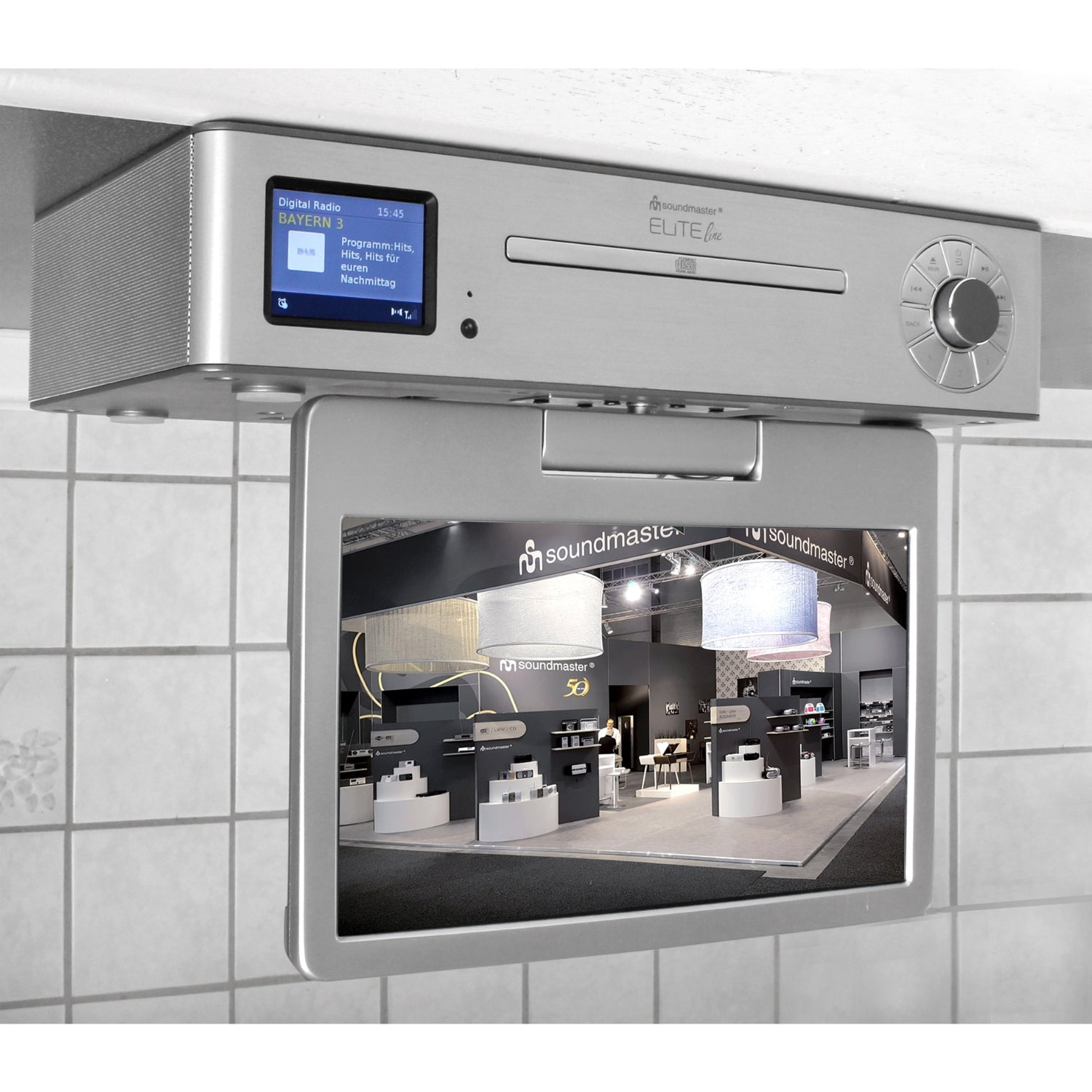 Soundmaster EliteLine KTD1020SI Unterbau-Küchenradio
