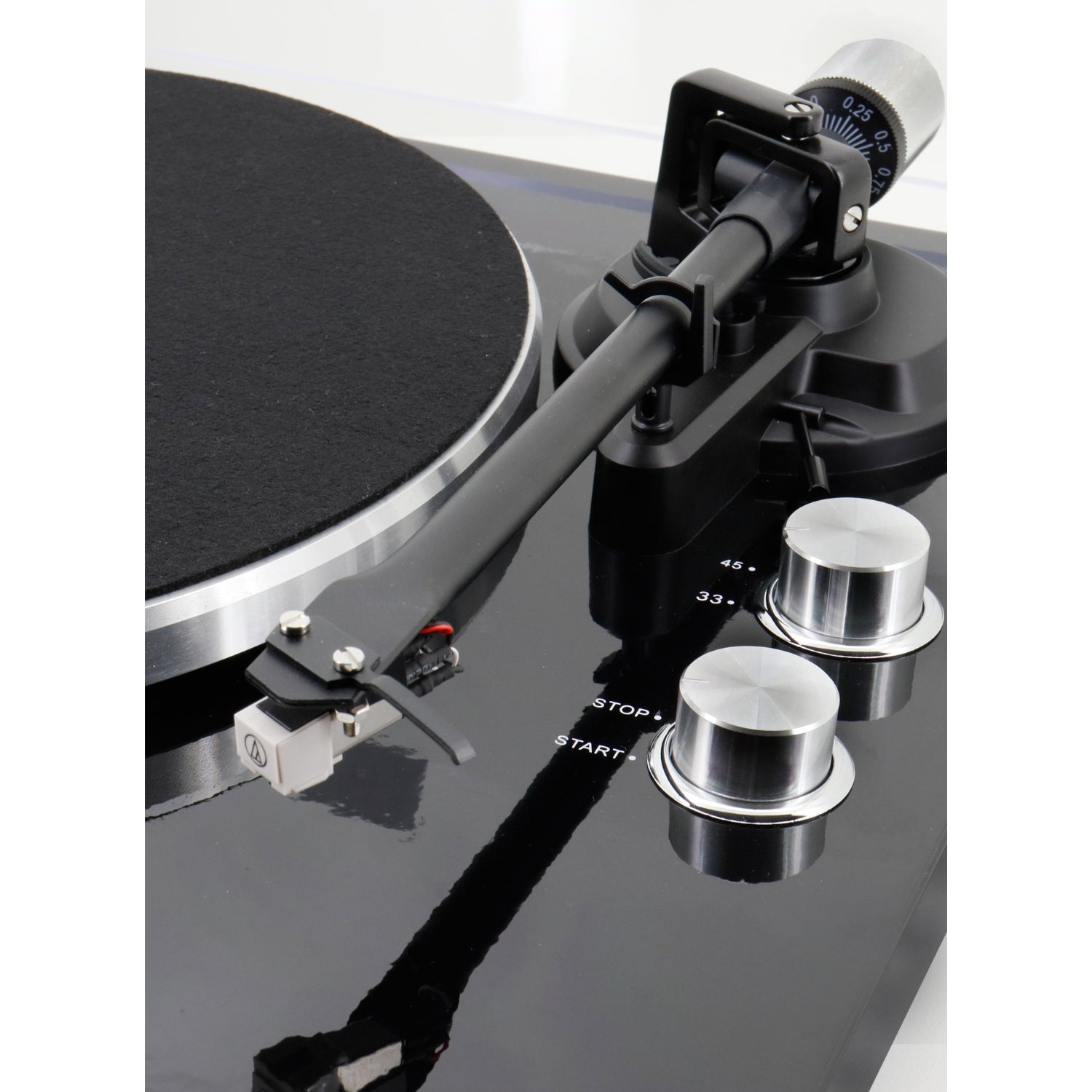 Soundmaster EliteLine PL790SW Plattenspieler Vorverstärker Bluetooth Audio Technica Magnettonabnehmersystem