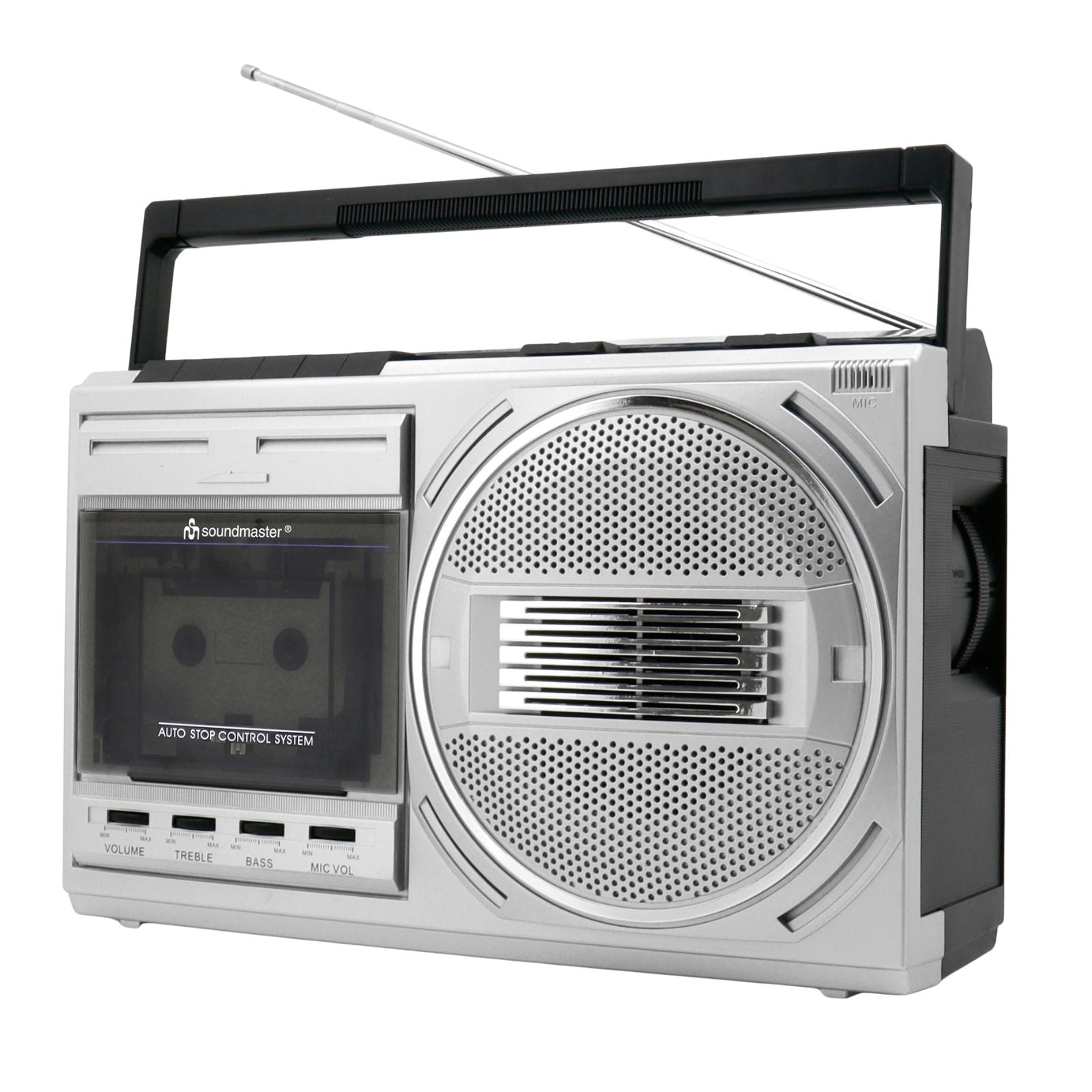 Soundmaster RR20SI Retro Radiokassettenrekorder