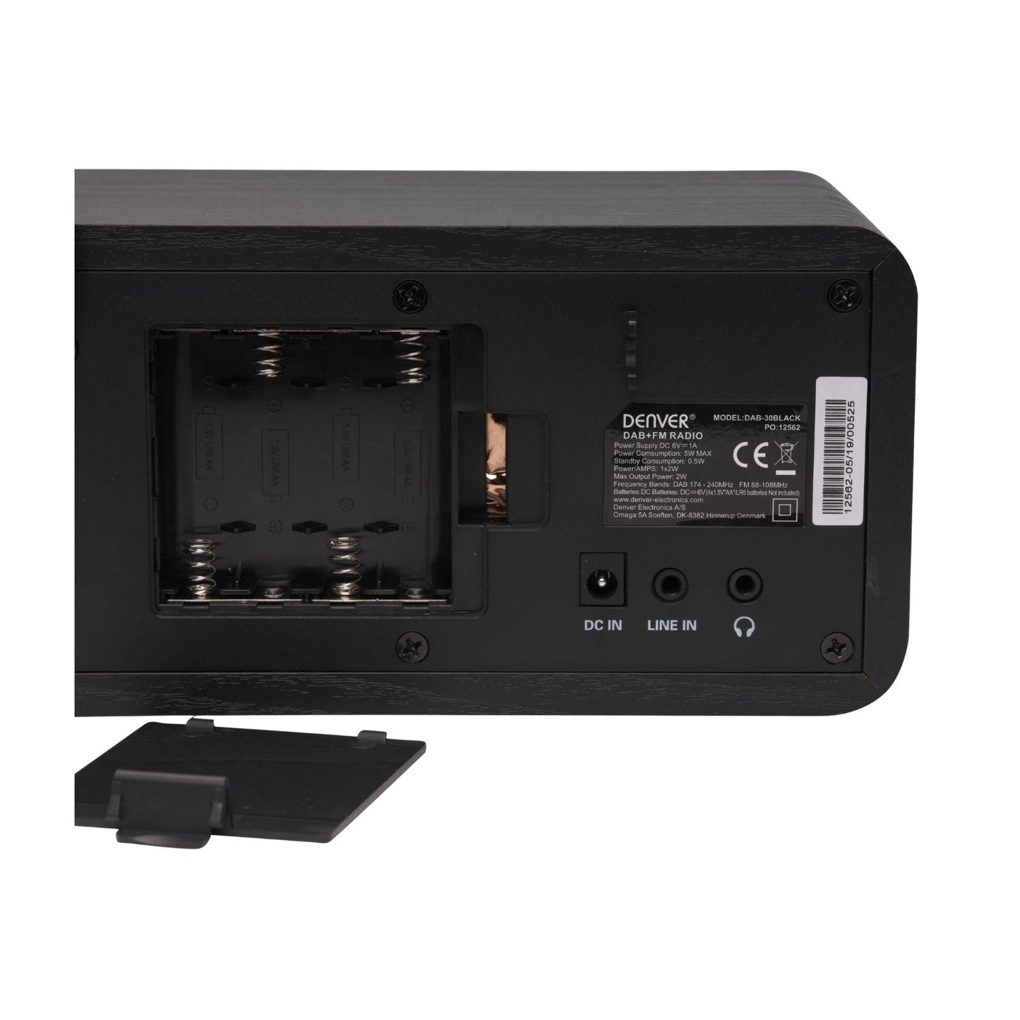 DENVER DAB-30B – Kompaktes DAB+ Radio mit Bluetooth