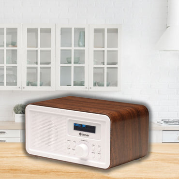 DENVER DAB-30DW – Kompaktes DAB+ Radio mit Bluetooth