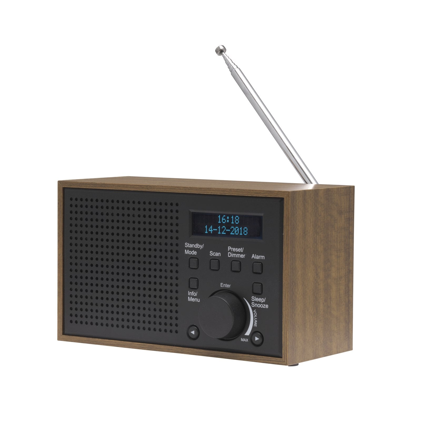 DENVER DAB-46DGR – Kompaktes DAB + Digitalradio