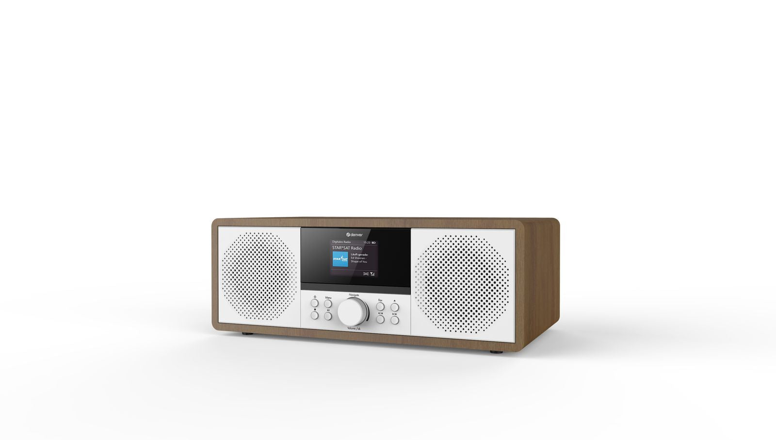 DENVER MIR-270DW – Elegantes Internetradio Musiksystem
