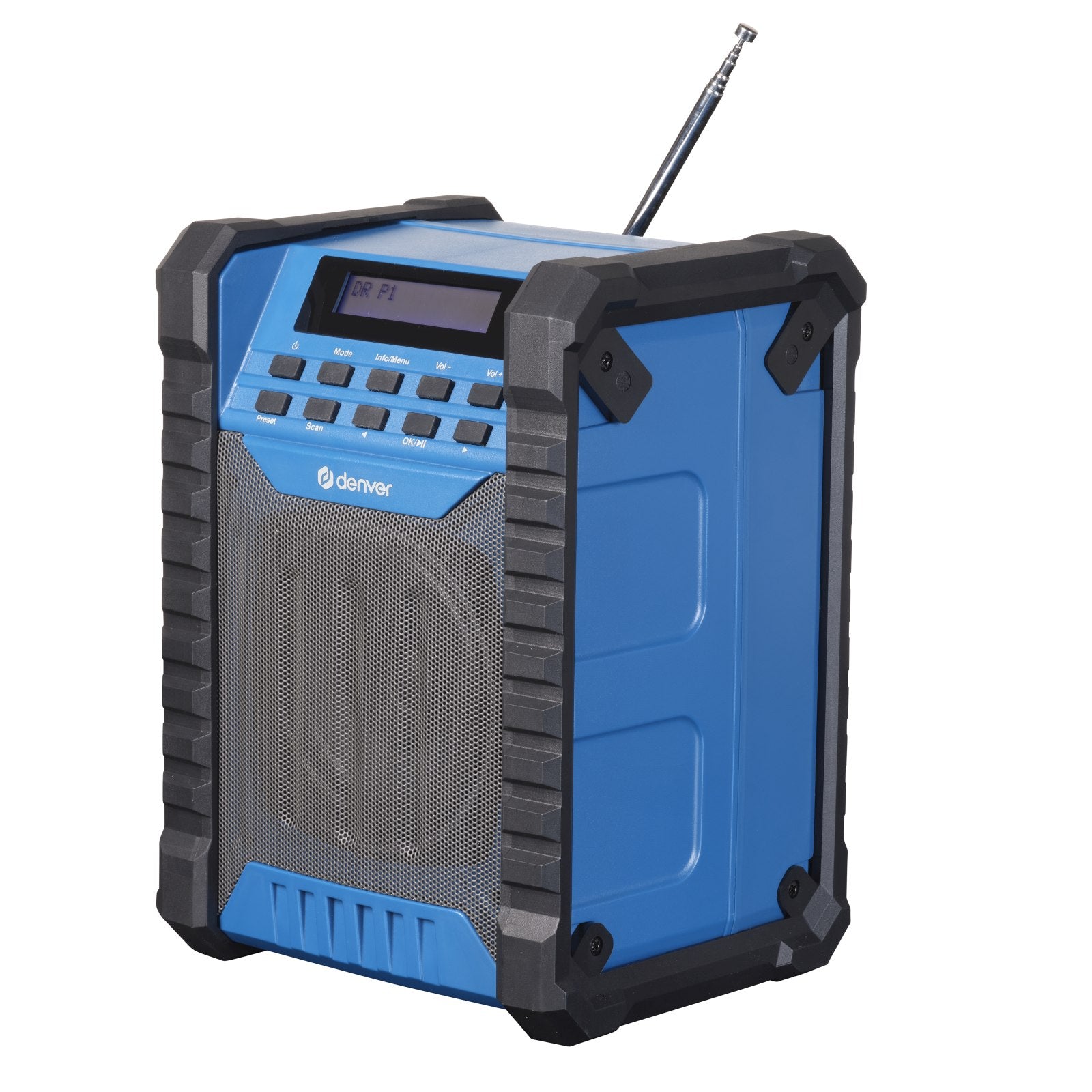 DENVER WRD-60 – Robustes Baustellenradio mit DAB