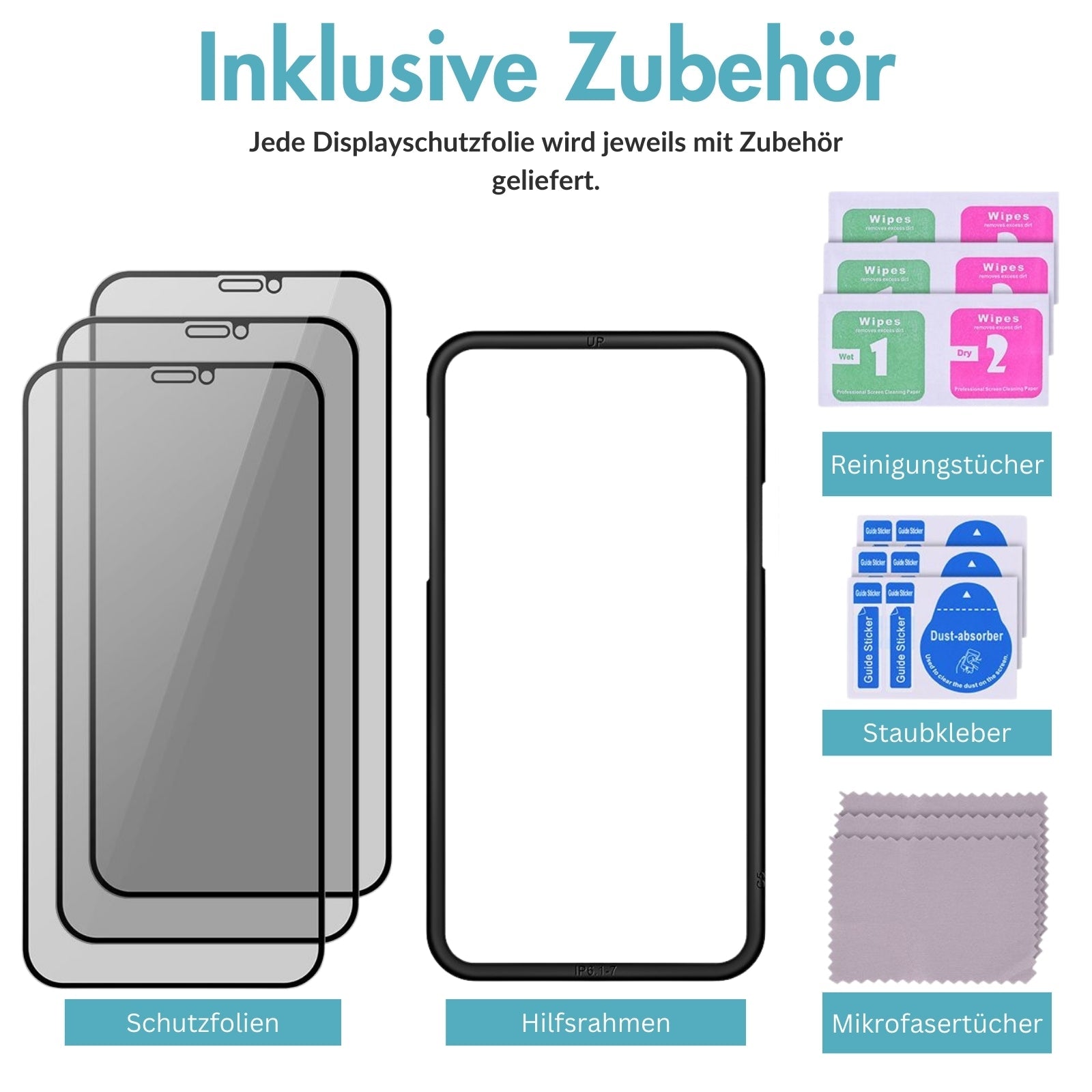 monkeytec 3 stuck displayschutzfolie anti blaulicht augenschutz empfindliche beanspruchte augen apple iphone harte h9 – Ansicht 14 – Produktbild von Soundmaxx Online