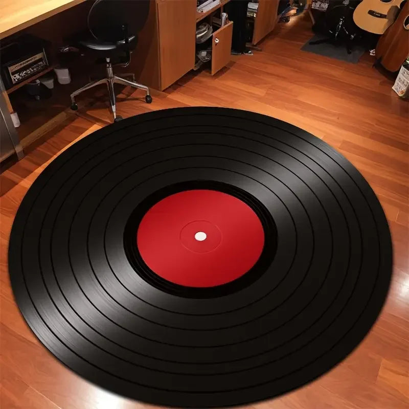 retro classic vinyl teppich – Seitenansicht – Produktbild von Soundmaxx Online