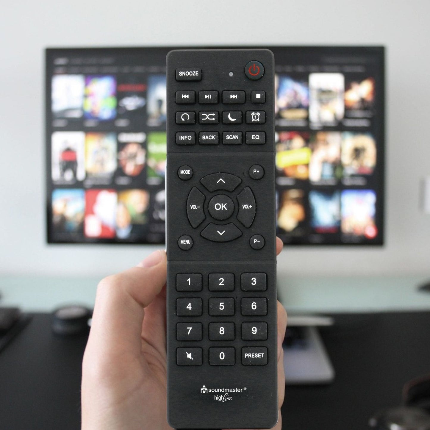 soundmaster icd4350sw hifi stereoanlage audio system internetradio wlan 2 4 5ghz lan anschluss dab cd player usb mp3 app steuerung rca optischer eingang tv – Ansicht 10 – Produktbild von Soundmaxx Online