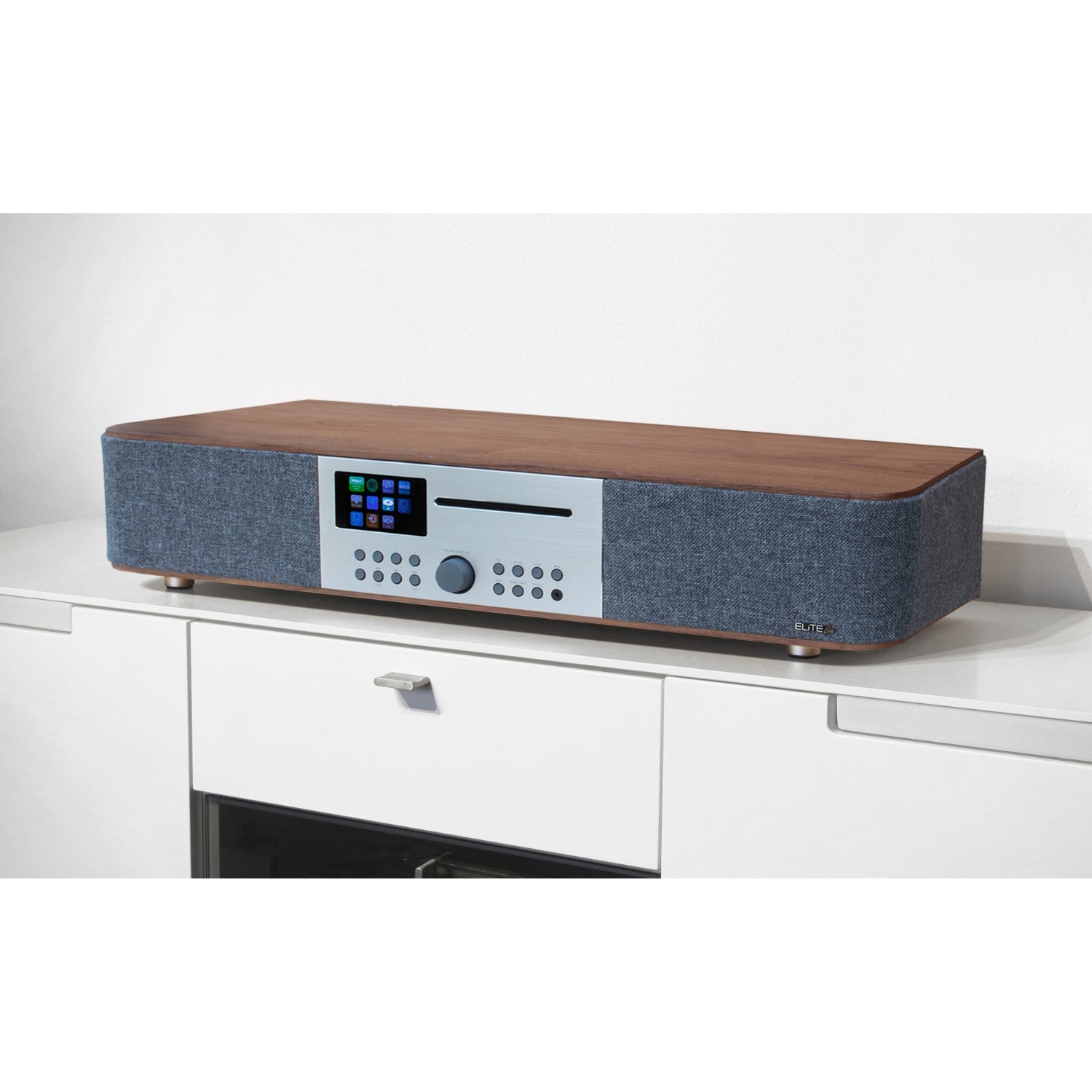 soundmaster eliteline icd2018 stereo musikcenter mit internet dab ukw radio netzwerk player cd multi room und app steuerung – Ansicht 5 – Produktbild von Soundmaxx Online