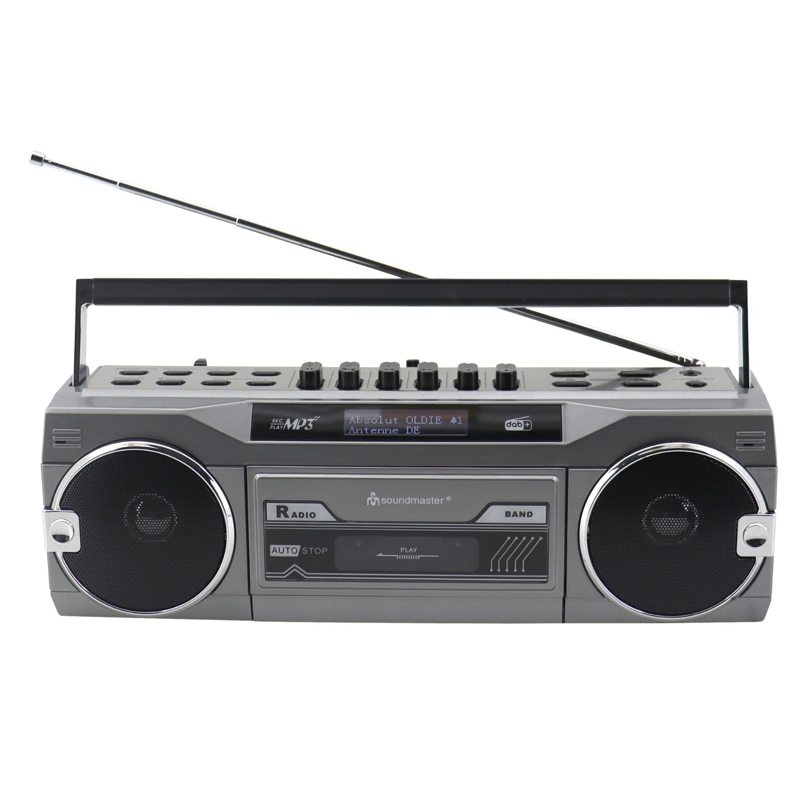 Soundmaster SRR80 Retro Stereo Radiokassettenrekorder