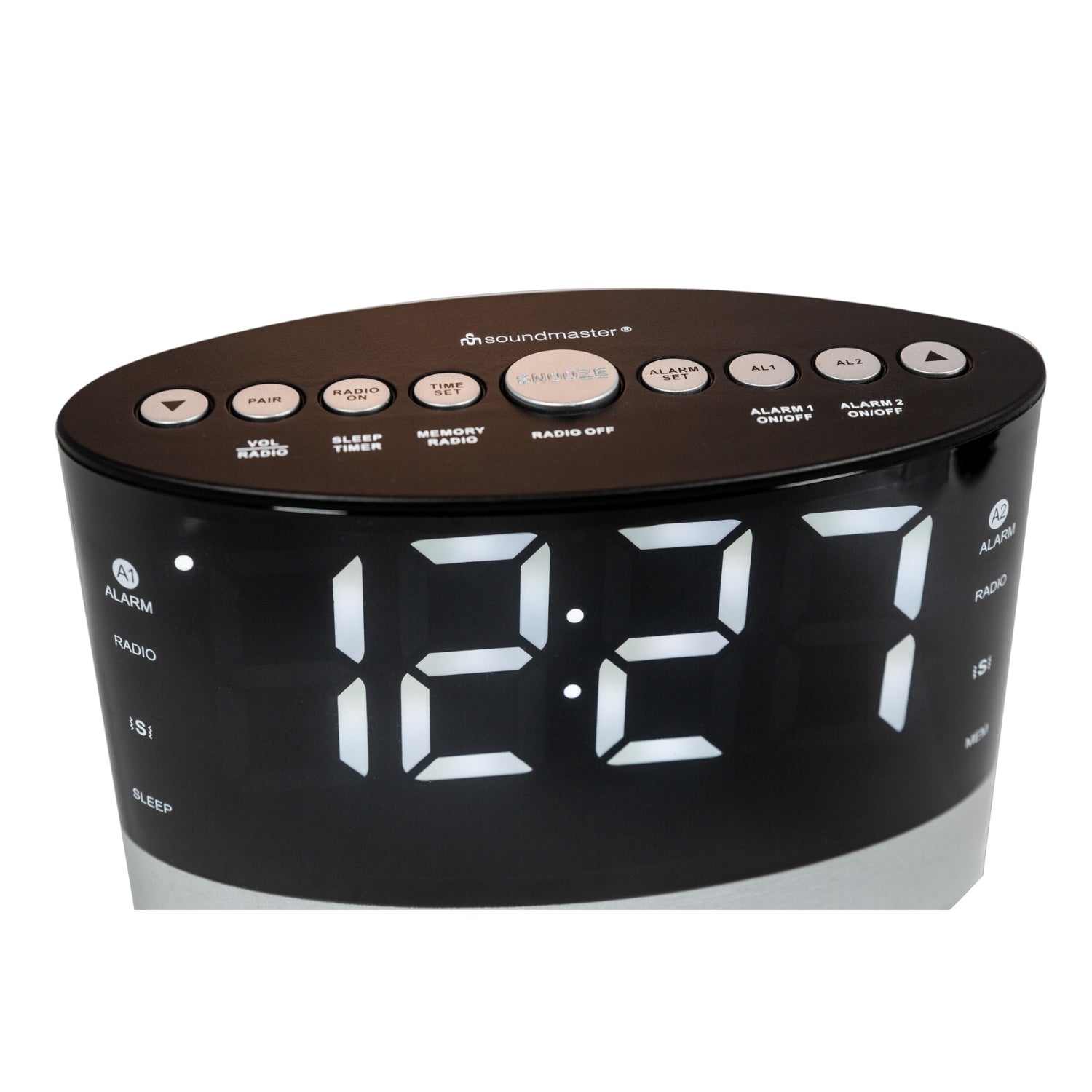 Soundmaster UR580SW Radiowecker mit kabellosem