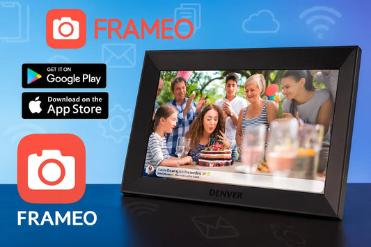 Digitale Nähe – Erinnerungen teilen mit der FRAMEO App