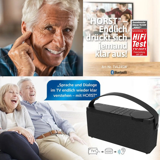 Erleben Sie perfekten TV-Sound mit dem Soundmaster