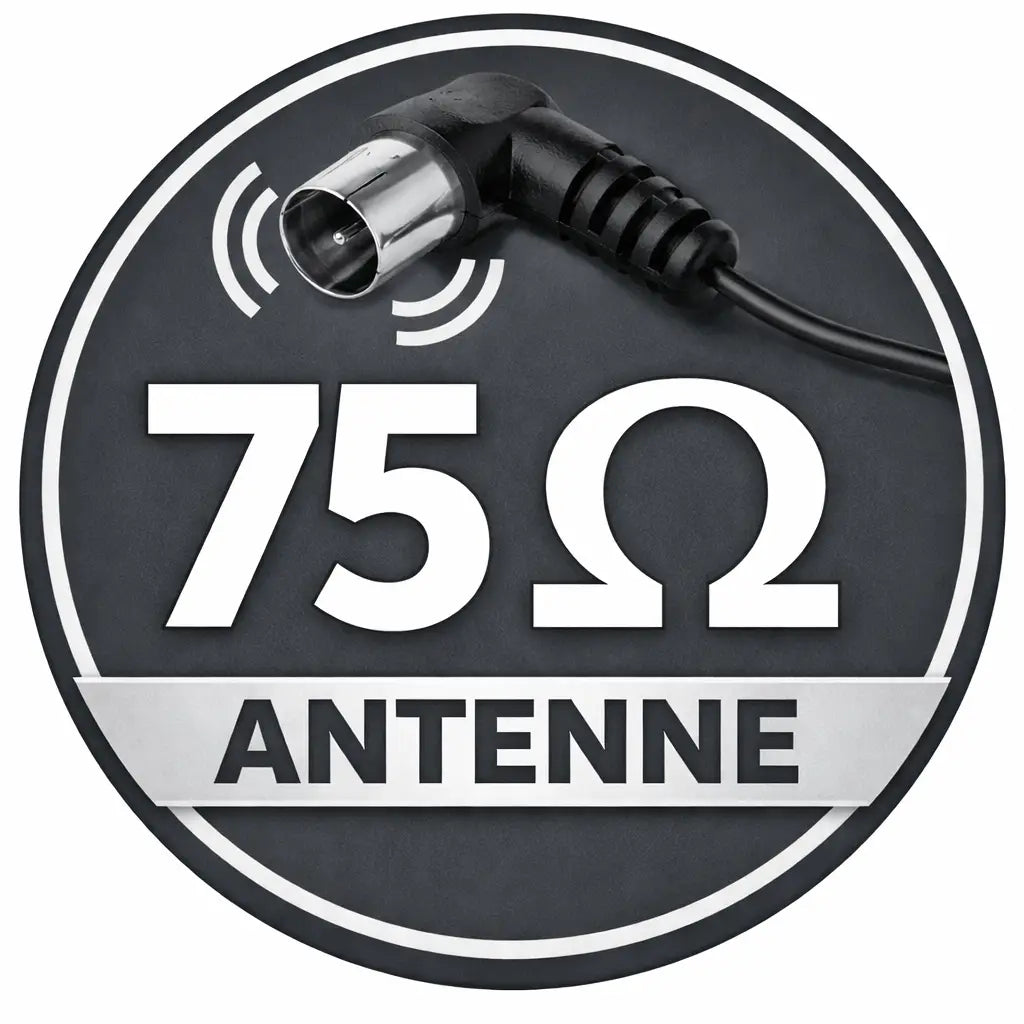 Was ist ein 75-Ohm-Anschluss und wofür brauche ich ihn?
