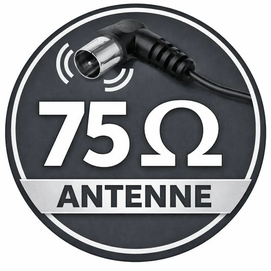 Was ist ein 75-Ohm-Anschluss und wofür brauche ich ihn?