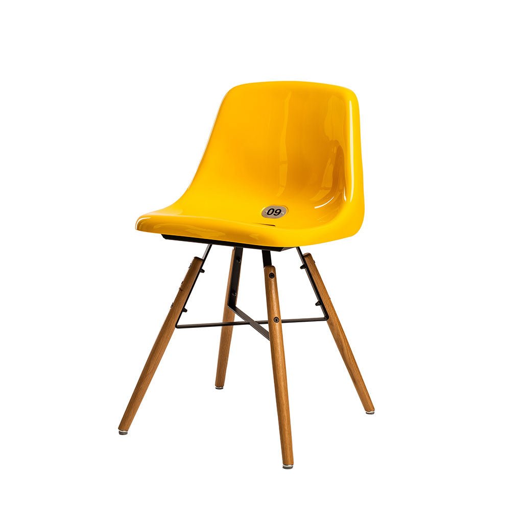STADICHAIR mit Stadionsitz in GELB - 50cm Sitzhöhe