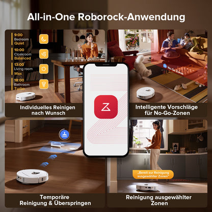 Roborock QV 35S Saugroboter mit Multifunktions-Dockingstation