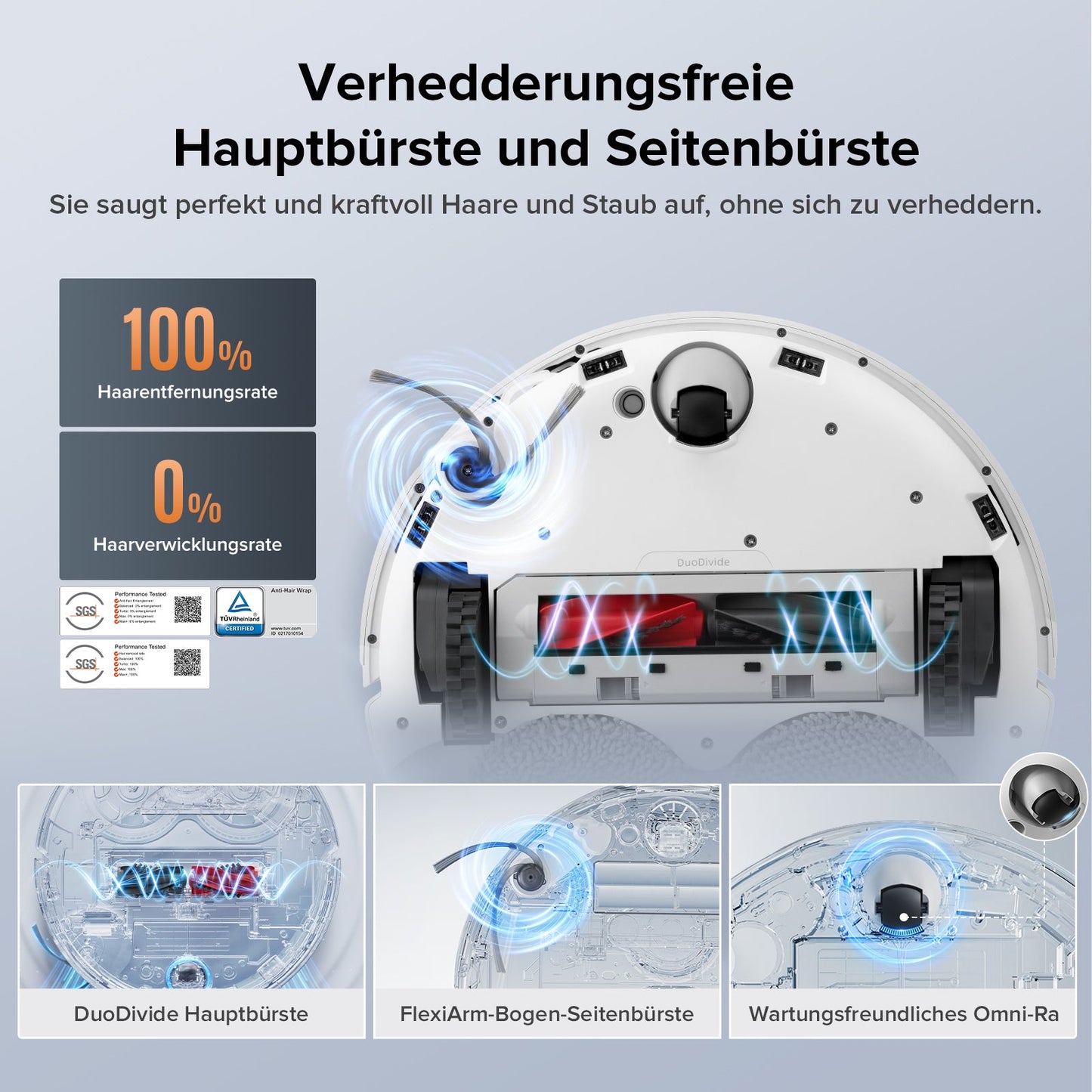 Roborock Qrevo Edge S5A Saugroboter (verbessert von Qrevo Pro) mit Multifunktions-Dockingstation 3.0