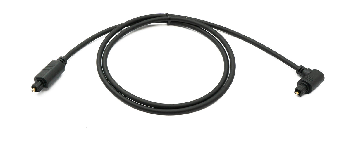 Audio Toslink Kabel 80 cm Stecker zu Stecker Optisches Digital | System-S