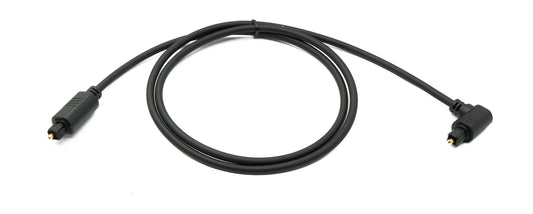 Audio Toslink Kabel 80 cm Stecker zu Stecker Optisches Digital | System-S