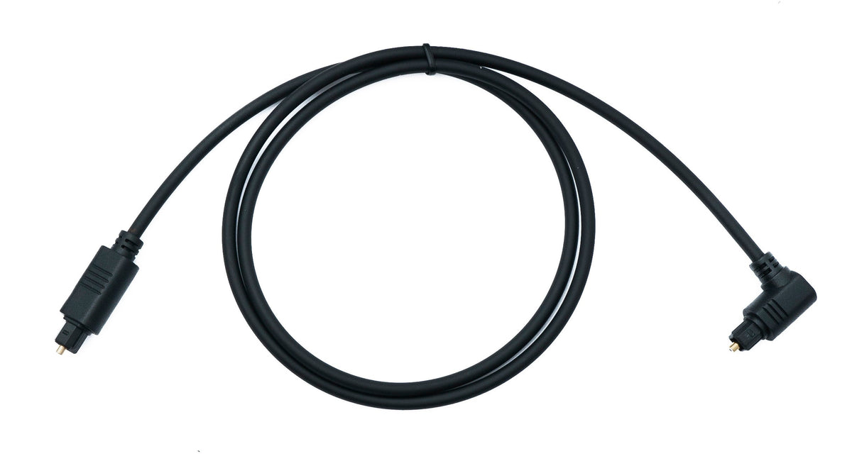 Audio Toslink Kabel 80 cm Stecker zu Stecker Optisches Digital | System-S