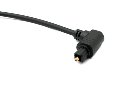 Audio Toslink Kabel 80 cm Stecker zu Stecker Optisches Digital | System-S