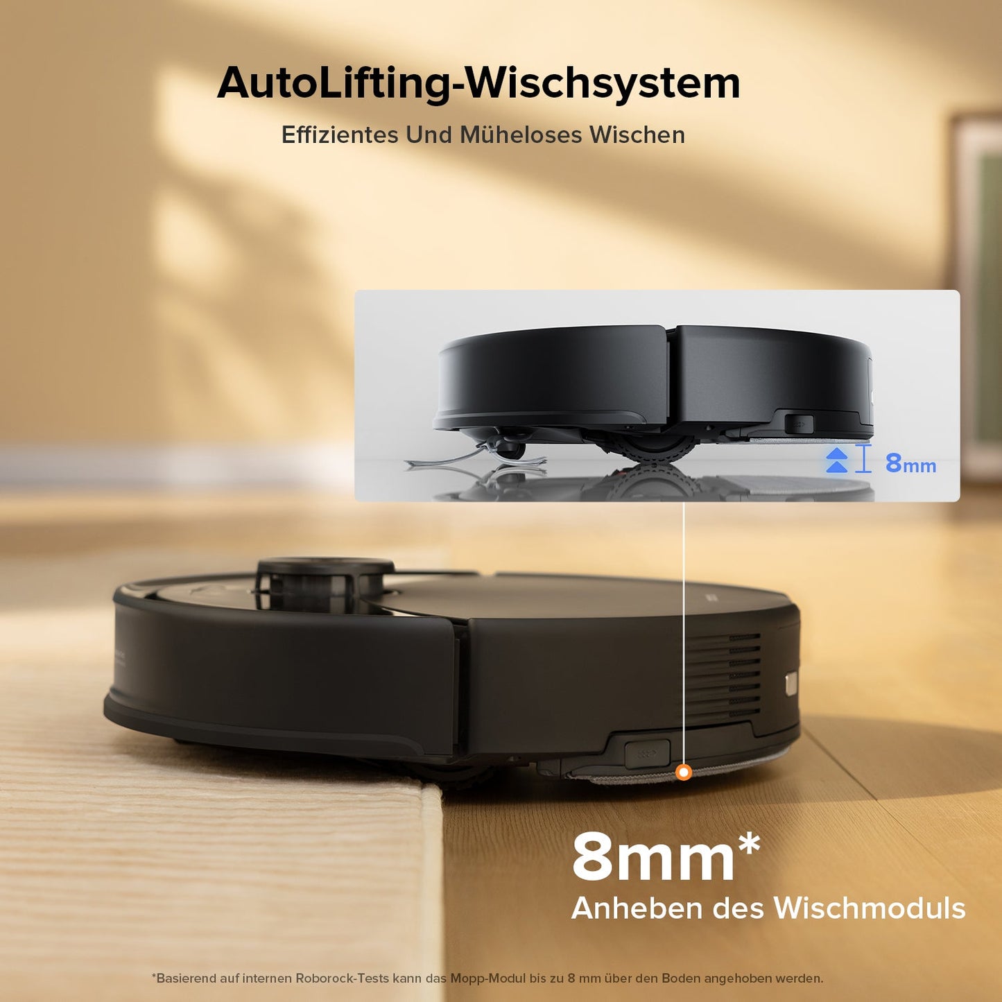 Roborock Q10 S5 Set Saug- und Wischroboter mit zusätzlichem Wischtuch*2 Stk.