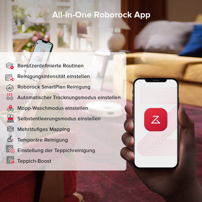 Roborock Qrevo S5V Saugroboter mit Multifunktions-Dockingstation