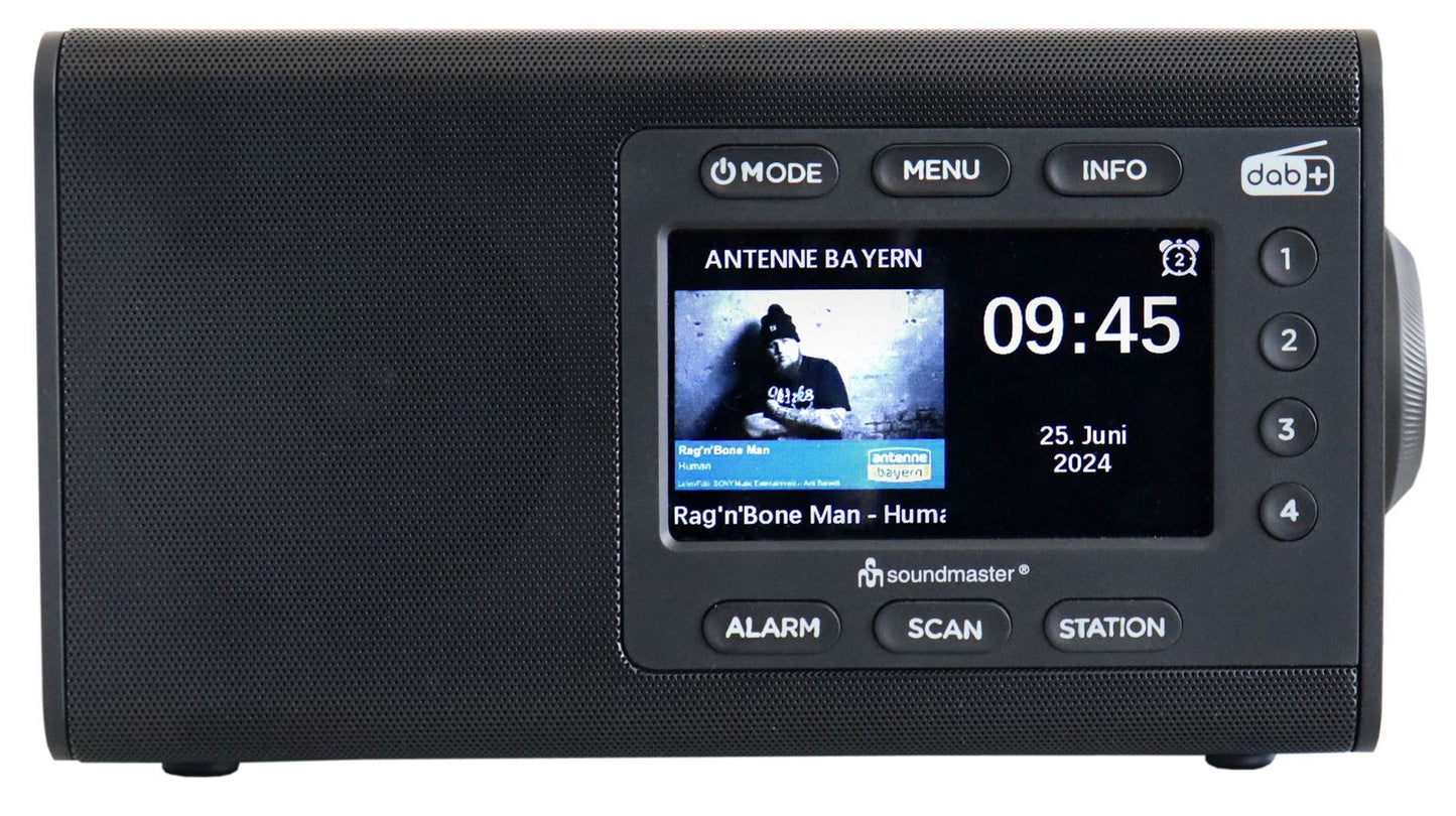 Soundmaster DAB900 Digitalradio mit DAB+ & UKW/FM Bluetooth