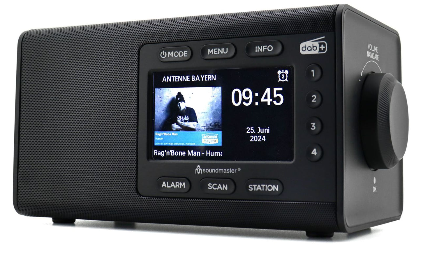 Soundmaster DAB900 Digitalradio mit DAB+ & UKW/FM Bluetooth