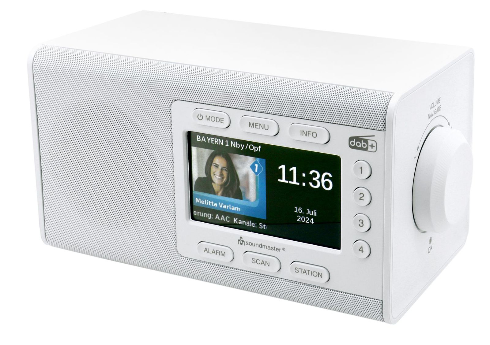 Soundmaster DAB900 Digitalradio mit DAB + & UKW/FM