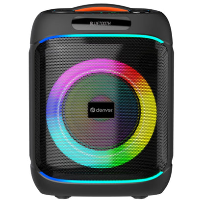 Denver BPS Event- und Partylautsprecher mit Mikrofon Akku