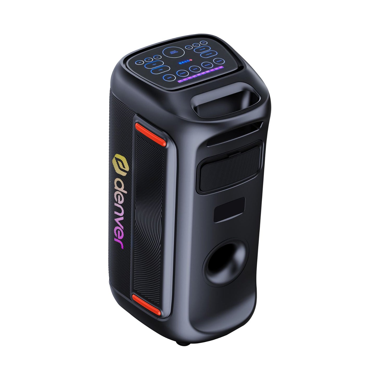 Denver BPS Event- und Partylautsprecher mit Mikrofon Akku