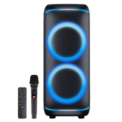 Denver BPS Event- und Partylautsprecher mit Mikrofon, Akku, TWS und LED – BPS-170, BPS-370, BPS-470 - von 400 W bis 2000W