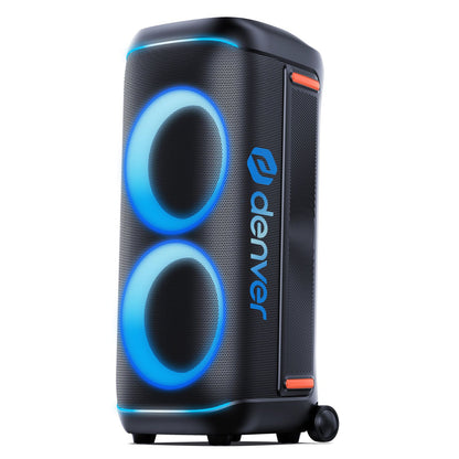 Denver BPS Event- und Partylautsprecher mit Mikrofon Akku