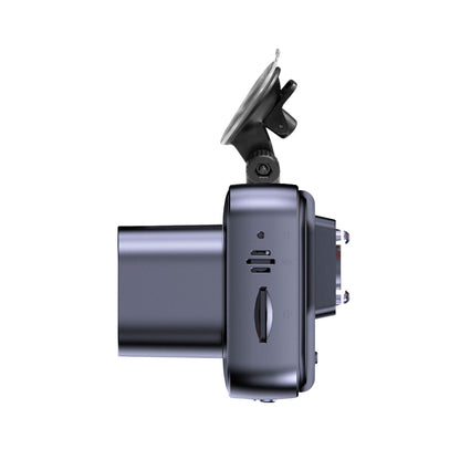 Denver CCT-2500 Dual-Dashcam 2" con telecamera frontale e interna, sensore G, microfono