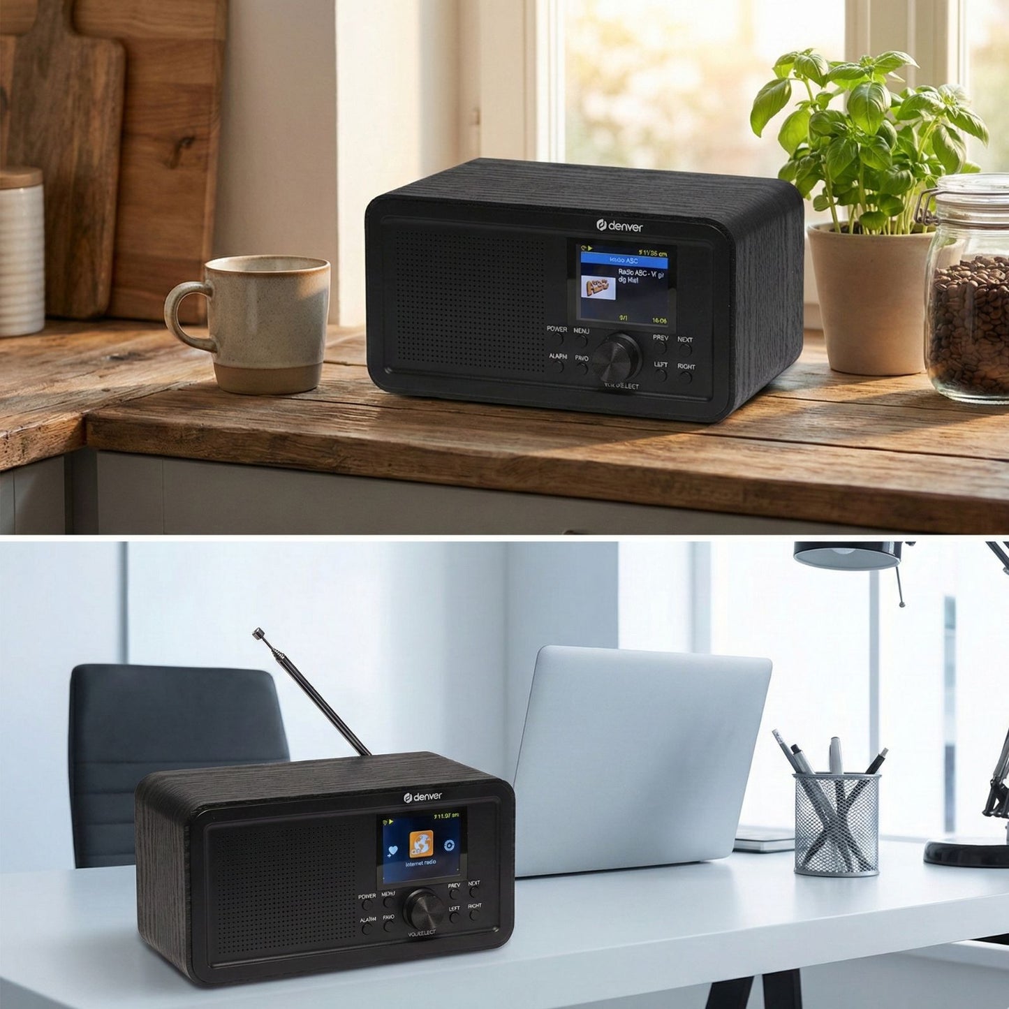 Denver DIR‑200 Internetradio smart kompakt DAB+ FM