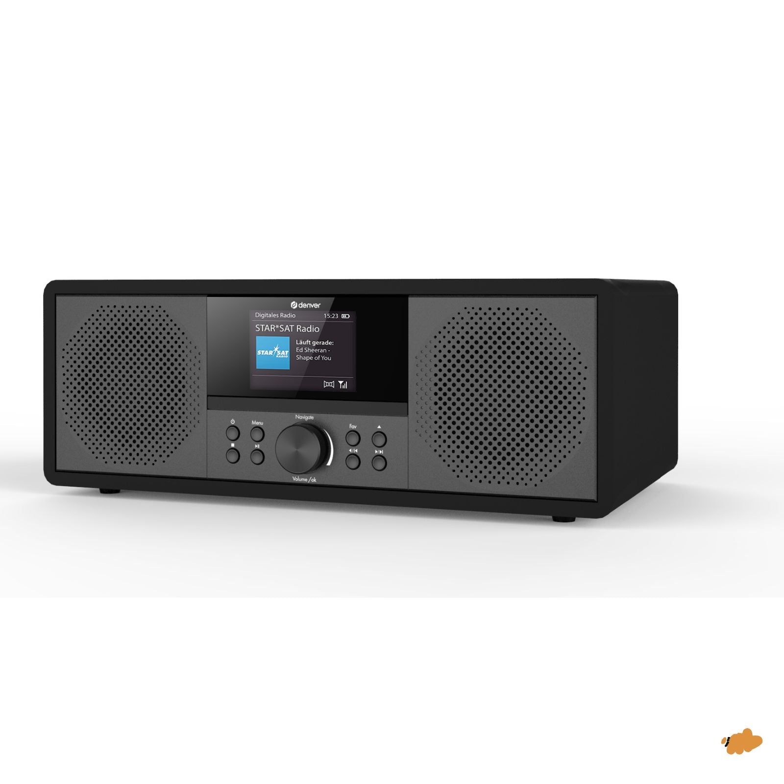DENVER MIR-270 B – Elegantes Internetradio Musiksystem