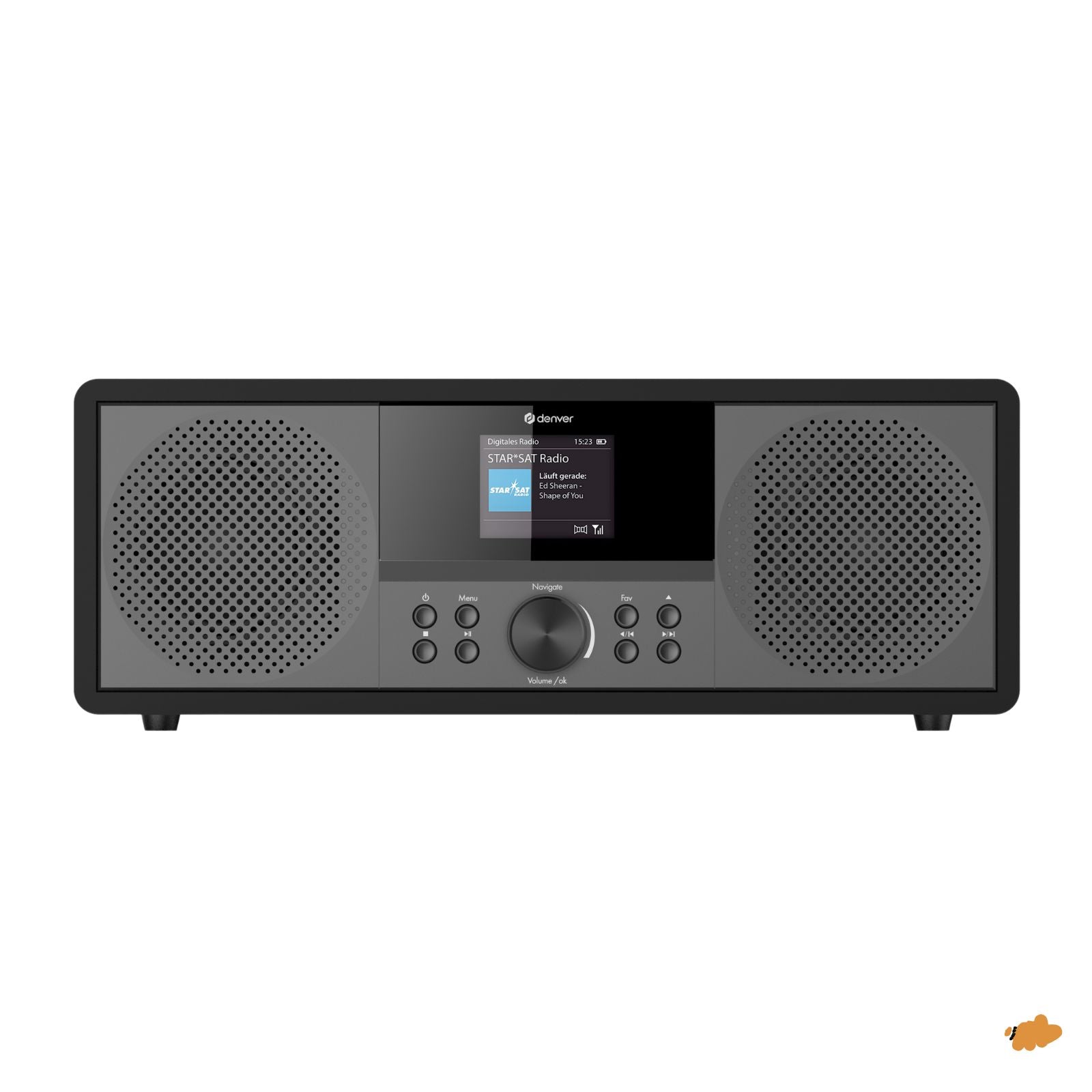 DENVER MIR-270 B – Elegantes Internetradio Musiksystem