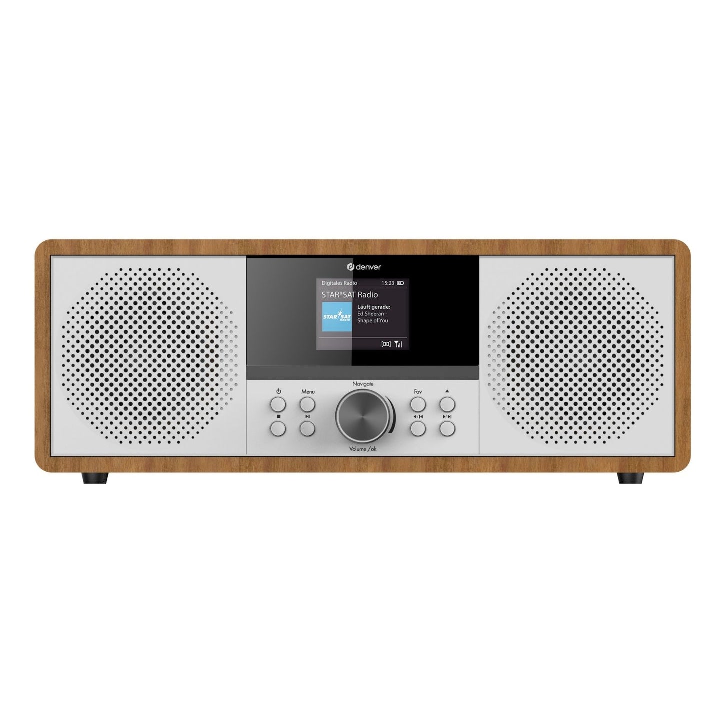 DENVER MIR-270 DW – Elegantes Internetradio Musiksystem