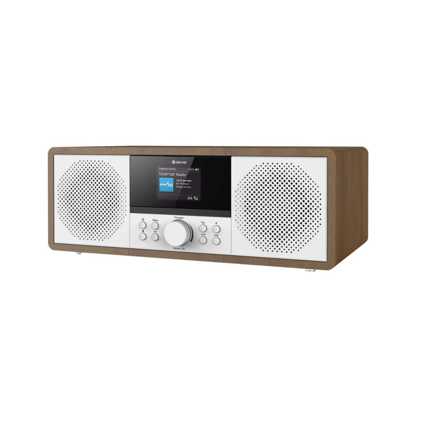 DENVER MIR-270 DW – Elegantes Internetradio Musiksystem
