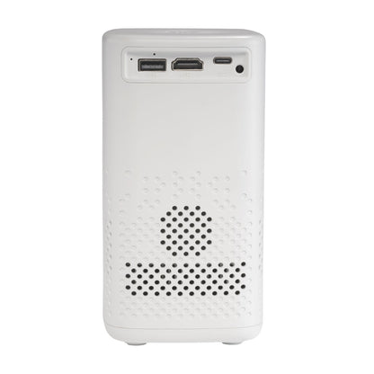 Denver PR-4700 mobiler 4K Projektor mit Akku, bis 180 Zoll, HDMI, USB-A, Bluetooth-Audio, Fernbedienung