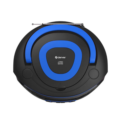 DENVER TDB-212 – DAB+ Boombox mit Bluetooth CD-Player AUX